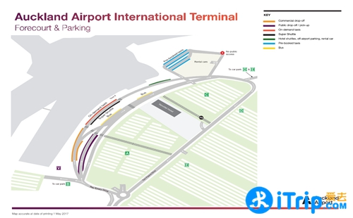 国际机场航站楼分布图